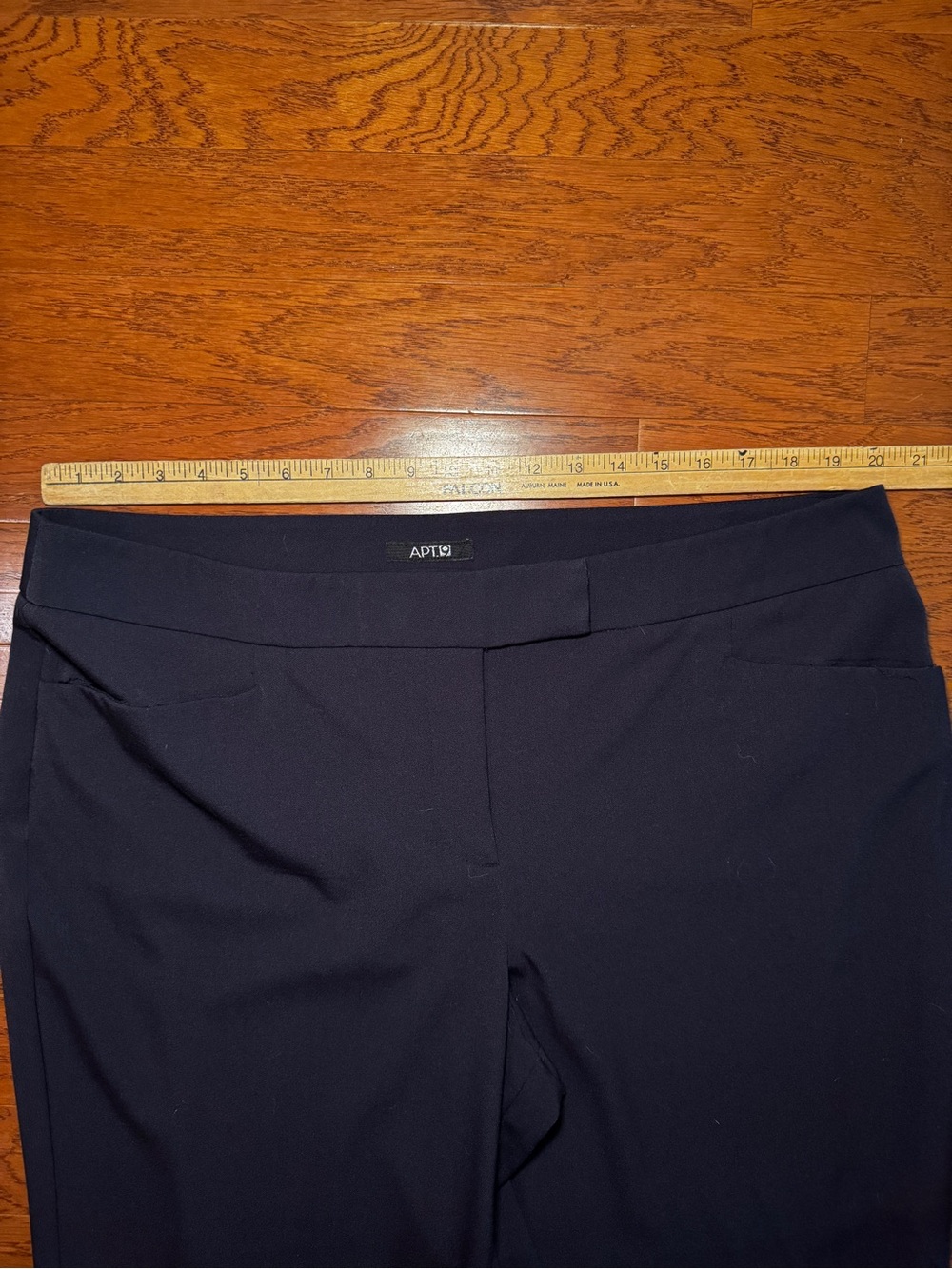 Apt. 9 | Women’s Plus Navy Straight Leg Dress Pants 18W - Picture 5 of 9